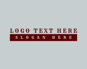 Shop - Western Tattoo Shop logo design