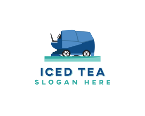 Ice Resurfacer Machine logo design