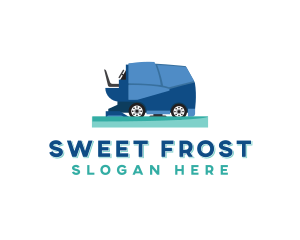 Ice Resurfacer Machine logo design