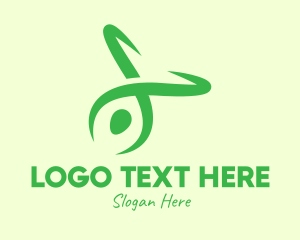 Healthy Lifestyle - Green Yoga Instructor logo design