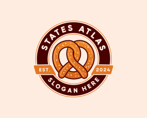 Pretzel Baking Pastry logo design