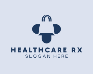 Pharmacist - Medical Shopping Bag logo design