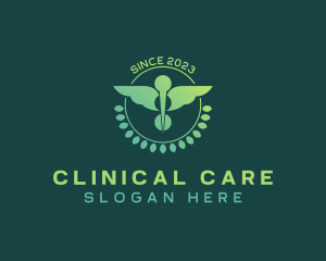 Medical Caduceus Pharmacy logo design