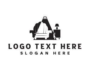 Chair - Furniture Lighting Decor logo design