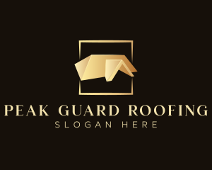 Premium House Roof logo design