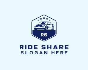 Carpool - Car Transportation Vehicle logo design