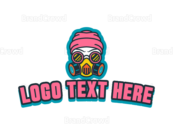 Graffiti Artist Character Logo