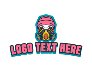 Punk - Graffiti Artist Character logo design