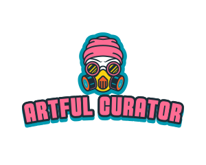 Graffiti Artist Character logo design