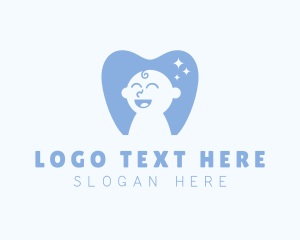 Mascot - Child Tooth Dentistry logo design