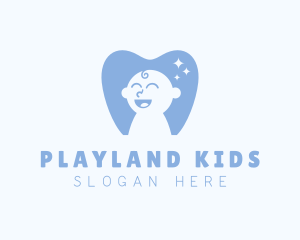 Child Tooth Dentistry logo design