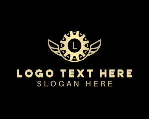 Cog - Industrial Gear Mechanic logo design