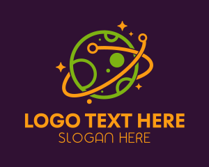 Technology - Space Galactic Technology logo design