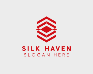 Modern Textile Pattern logo design