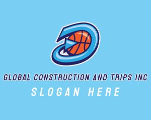 Team - Basketball Team Letter D logo design