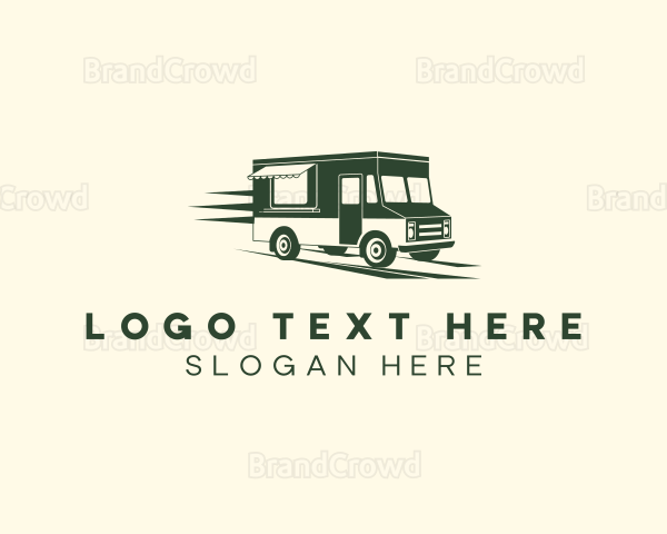 Food Truck Delivery Logo