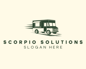 Food Truck Delivery logo design