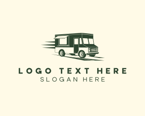 Food Truck Delivery logo design