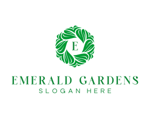 Organic Vegan Garden logo design