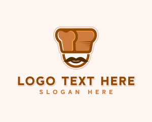 Baking Bread Baker Logo