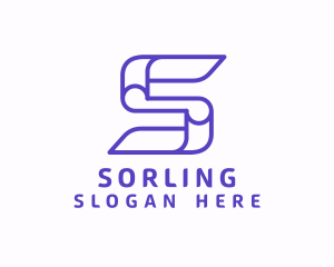 Generic Purple Letter S logo design