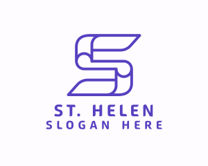 Generic Purple Letter S logo design