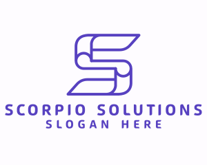 Generic Purple Letter S logo design