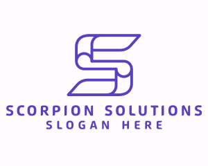 Generic Purple Letter S logo design