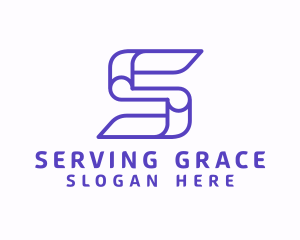 Generic Purple Letter S logo design