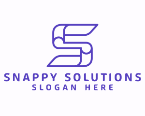 Generic Purple Letter S logo design