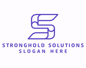 Generic Purple Letter S logo design