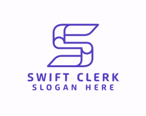 Generic Purple Letter S logo design