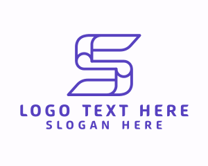 App - Generic Purple Letter S logo design