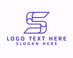 Generic Purple Letter S Logo