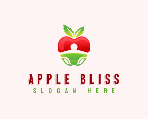 Apple Fresh Fruit logo design