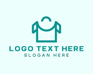 Fashion - Shopping Bag Shirt logo design