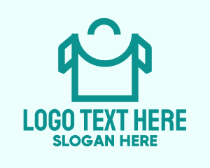 Shirt - Shopping Bag Shirt logo design