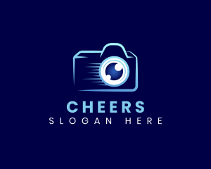Photography Lens Camera Logo