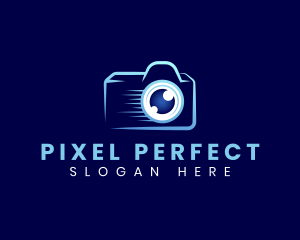 Slr - Photography Lens Camera logo design