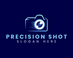 Photography Lens Camera logo design