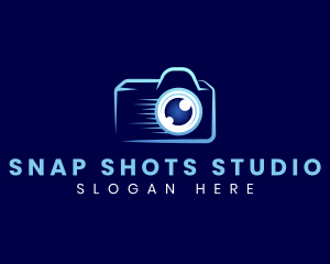 Photography Lens Camera logo design