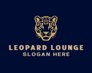 Leopard - Leopard Wildlife Zoo logo design