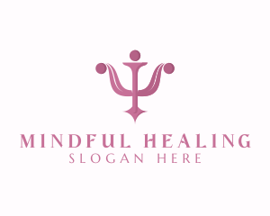 Therapist - Wellness Psychiatry Counseling logo design