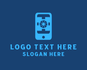 Mobile Accessories - Phone Camera App logo design