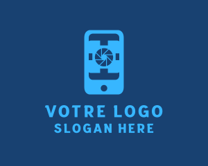 Smartphone - Phone Camera App logo design