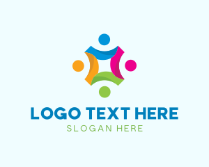 Meeting - Community Group Organization logo design