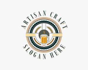 Craft Beer Brewery logo design