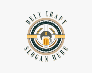 Craft Beer Brewery logo design