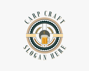 Craft Beer Brewery logo design