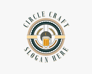 Craft Beer Brewery logo design